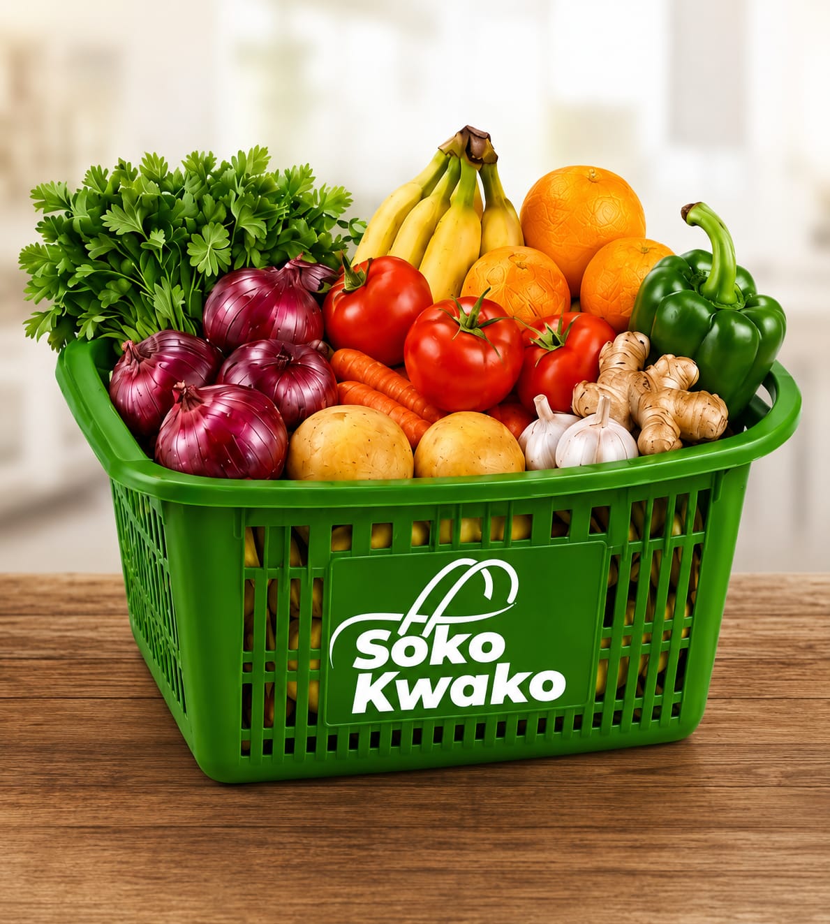 Weekly grocery basket